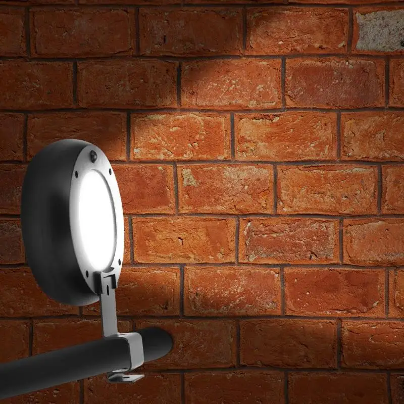 

Solar Lamp Outdoor 6 Led Light Sensor Round Wall Lights Pathway Garden Yard Security Lamps Waterproof ip65 Decorative