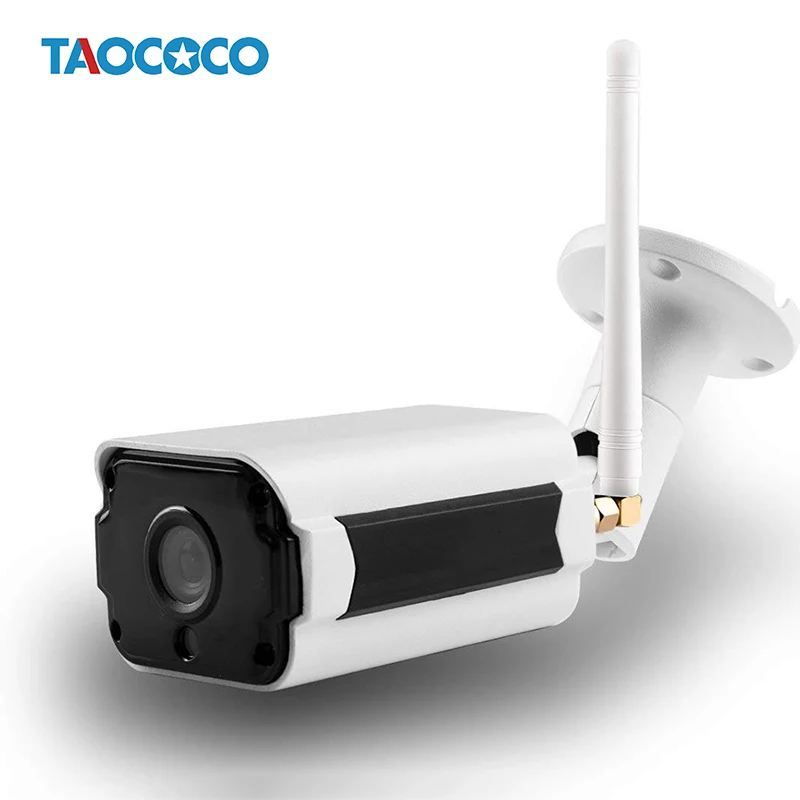 

TAOCOCO Outdoor Camera WiFi Onvif CCTV Camera Surveillance Wireless HD IP Camera Night Vision Bullet Security Camera 1080P/720P