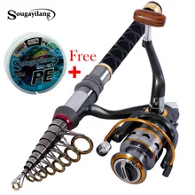 1 3m 2 4m Stick Fishing Rod de Carbon Fiber Fishing Rod for Fish Olta Spinning