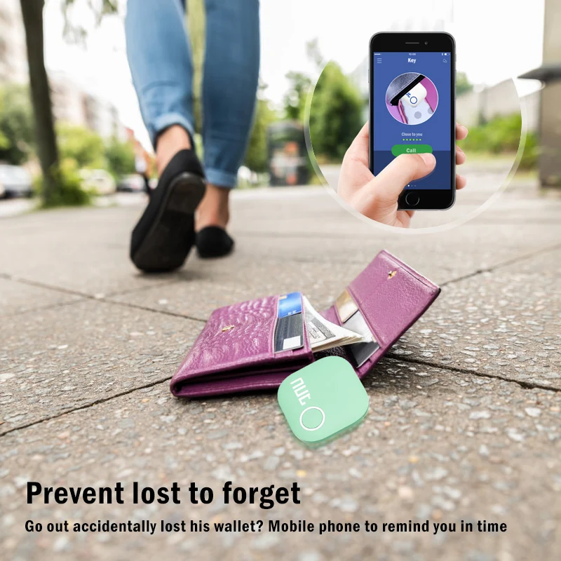 Умный мини GPS трекер с защитой от потери для IOS и Android Bluetooth трассировщик локатор