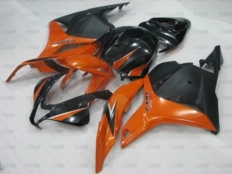 CBR 600 RR 2009 2012 обтекатель для мотоцикла CBR600 Набор всего тела 2011 оранжевые