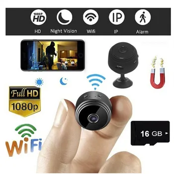 

Mayitr 1pc Full HD 1080P Mini Wireless WIFI IP Camera Night Vision Mini Camcorders Kits for Home Security CCTV Z527