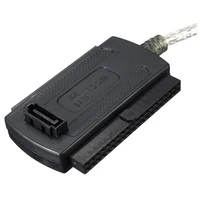 ל sata כבל USB 2.0 זכר ל IDE SATA מתאם ממיר כבלים קשיחים כבל מתאם כונן עבור PC 2.5" 3.5" כונן קשיח HDD (3)