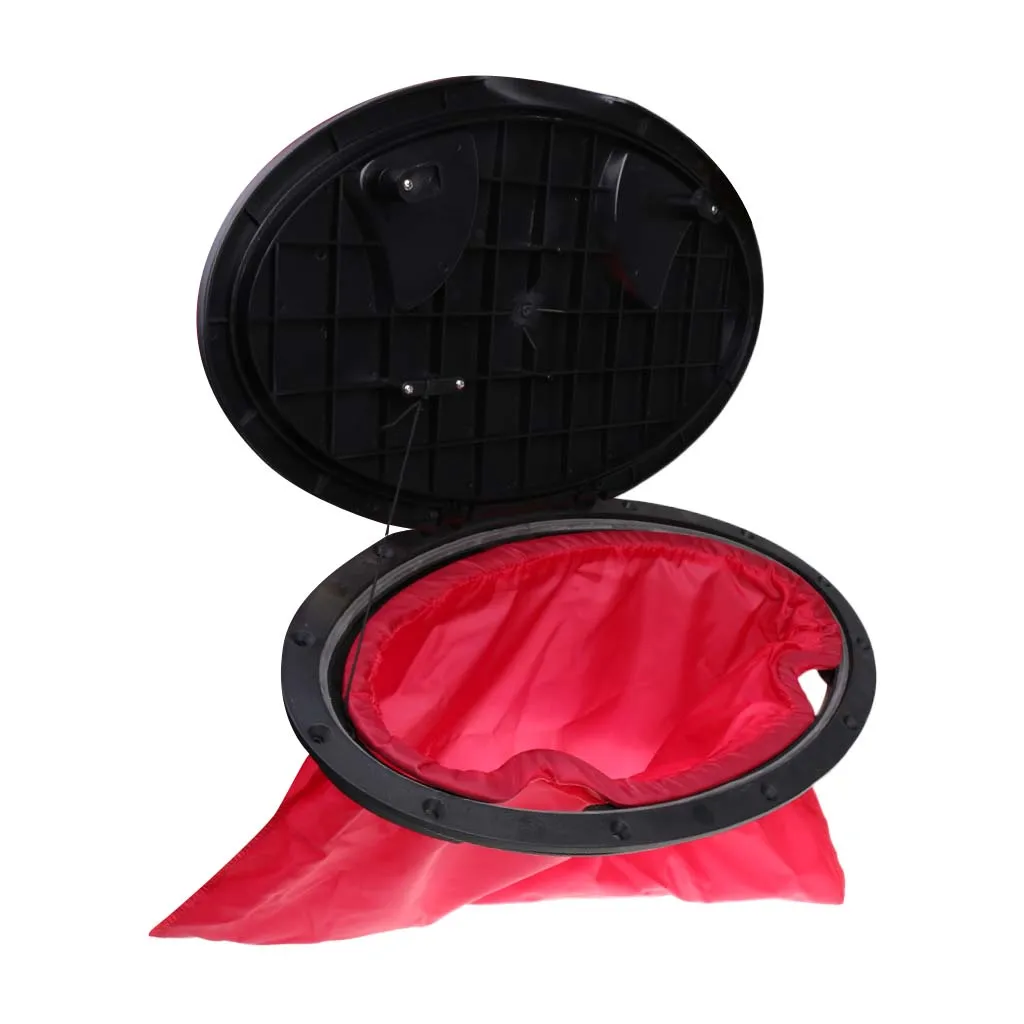 Perfeclan Heavy Duty 20' Deck Hatch Lid Cover & Waterproof Bag Kayak Rib Boat Sail DIY Heavy Duty 