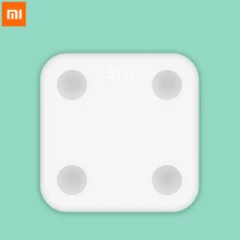 Xiaomi mi умное тело жировых отложений Bluetooth 4,0 Скрытая светодио дный Дисплей B mi BMR висцерального жира Тесты Поддержка Xiaomi mi Fit APP