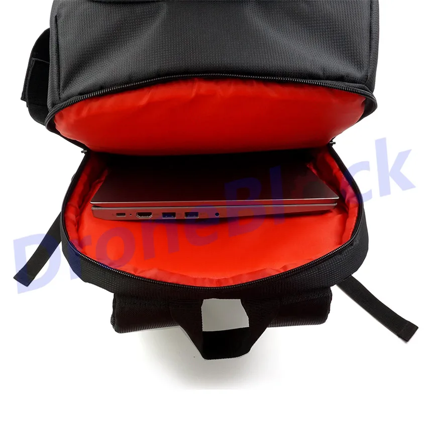 Sac à dos pour drone avec housse imperméable - Vert ou Rouge