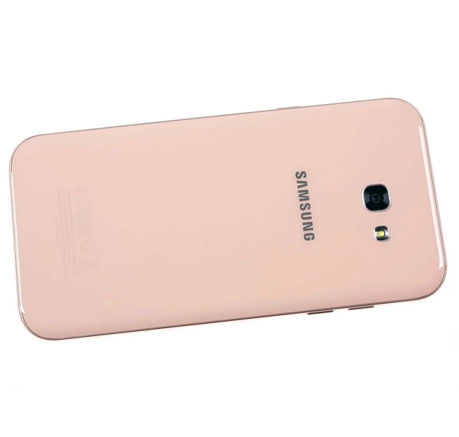 Samsung Galaxy A7() A720F Android мобильный телефон Exynos Восьмиядерный 3 ГБ ОЗУ 32 Гб ПЗУ 5," 16 МП и 16 Мп отпечаток пальца NFC