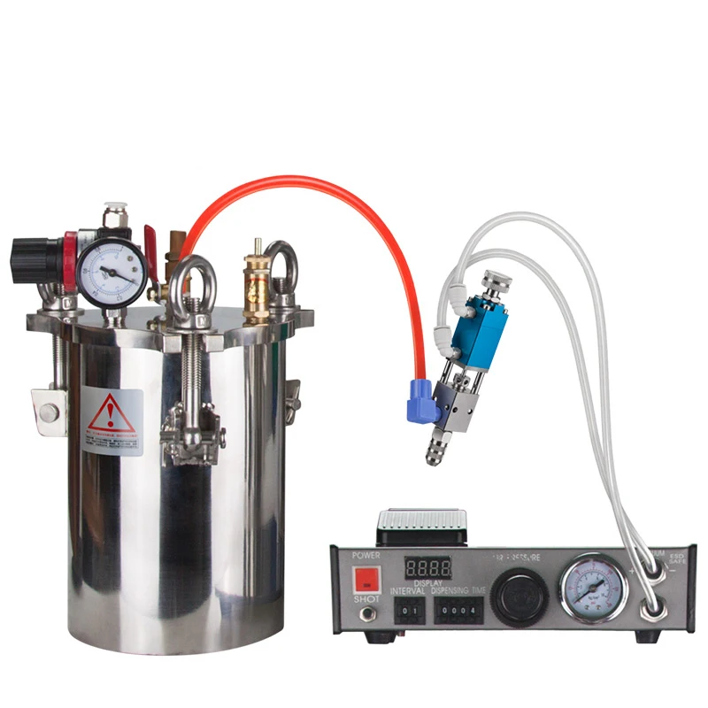 

Dispensing valve set + Automatic dispensing machine + Pressure bucket Y