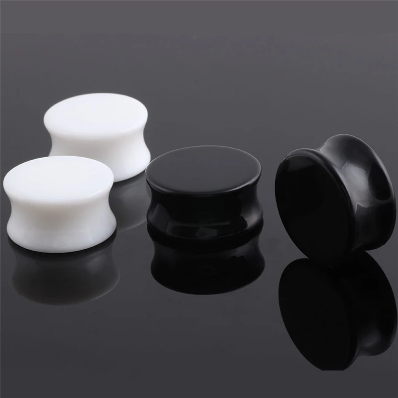 Акриловые затычки для ушей черные 3 30 мм|gauge plug|ear gauges plugsblack acrylic ear plugs |