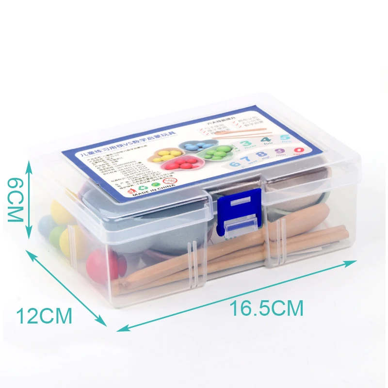 Candywood Children Math Toys Kids Early Educational Toys Clip Beads Multi-functional learning Toy For Children Montessori