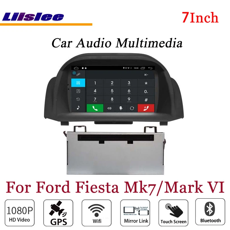 Sale Liislee For Ford Fiesta Mark VI Stereo Android Radio DVD Player 3G Wifi BT GPS MAP Navigation 1080P System Original NAVI Design 3 Sale Liislee For Ford Fiesta Mark VI Stereo Android Radio DVD Player 3G Wifi BT GPS MAP Navigation 1080P System Original NAVI Design 3
