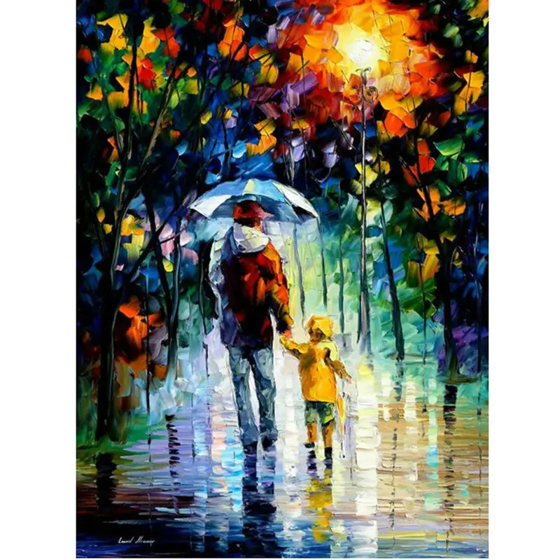 Cinta Manis Tangan Dicat Modern Abstrak Lukisan Cat Minyak Di Atas Kanvas Untuk Dekorasi Rumah Dinding Seni Ayah Dan Anak Lukisan Nomor Oil Painting Modern Abstract Oil Paintingpaintings On Canvas Aliexpress