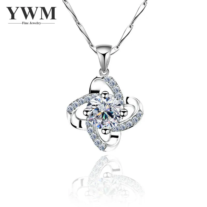 YWM JEWELS 100% Стерлинговое Серебро 925 пробы кулон в виде звезды хранителя ожерелье с