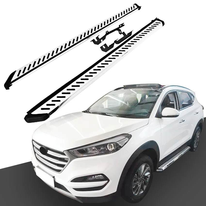 2 шт. боковой Шаг подходит для Hyundai Tucson 2015 2016 2017 2018 2019 2020 Nerf Bar платформа Iboard|Буксиры