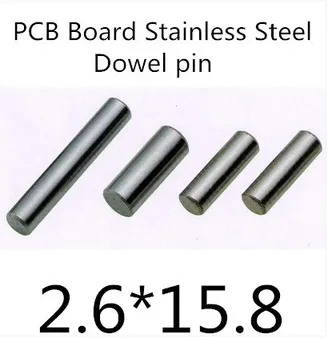 

200pcs/lot High Quality 2.6mm stainless steel pcb board dowel pin length 15,8