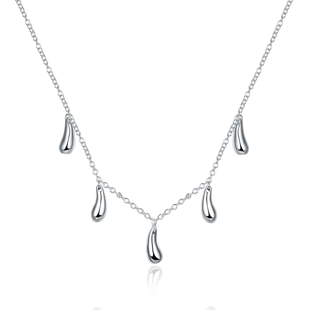 Заводская цена высокое качество посеребренное ювелирное ожерелье модное милое