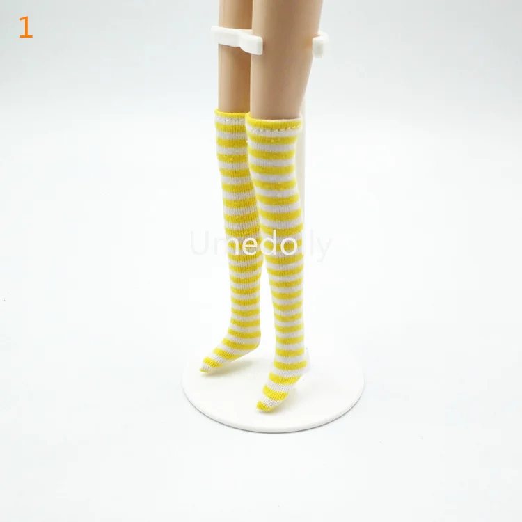1 пара новых носков в полоску для Barbies Blyth Momoko Azone 1/6 кукла licca|Куклы| |