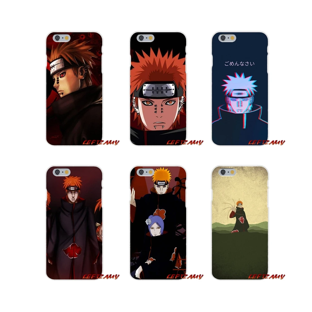 

cartoon naruto Akatsuki Pain For Xiaomi Mi6 Mi 6 A1 Max Mix 2 5X 6X Redmi Note 5 5A 4X 4A A4 4 3 Plus Pro Cell Phone Case Covers
