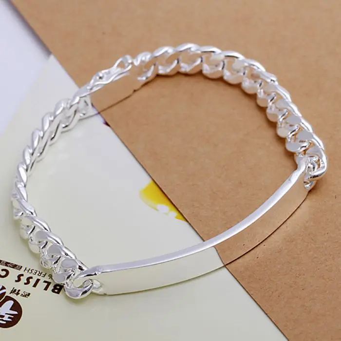 

925 jewelry silver plated bracelet,silver fashion jewelry 8mm Cow Leather Bracelet /MWIPXQPW KJEQTATE