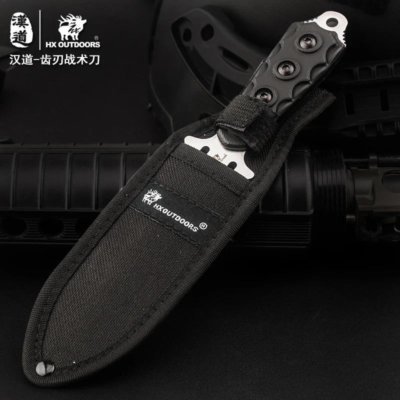 Комплект Электронных компонентов HX OUTDOORS Q 07 Зуб Лезвие Тактический нож для