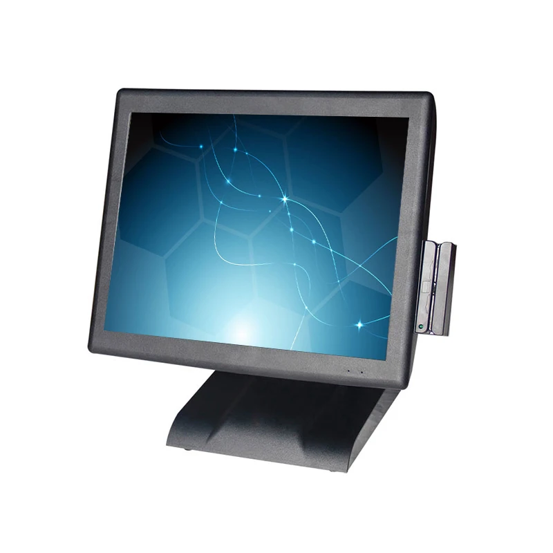touch screen monitor with card reader for sale