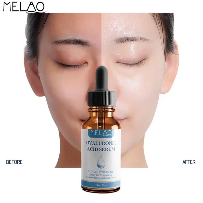 

MELAO Face Care Care Pure Hyaluronic Acid Serum Moisturizing Essence Skin Care Liquid Serum Cosmetics 30ML W