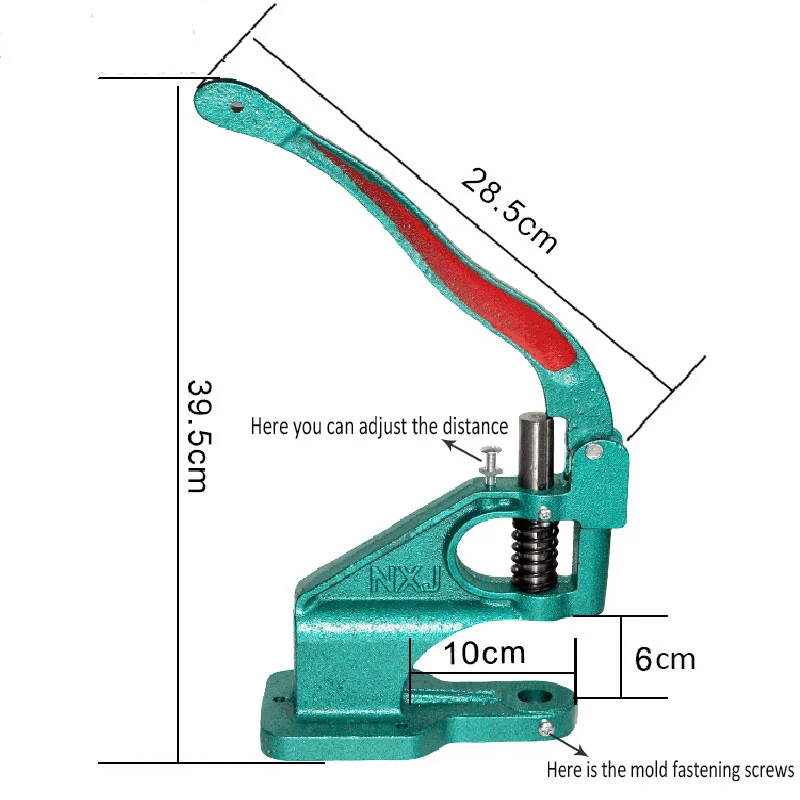 

Metal buttons Installation.Snaps machine. Rivet.Sewing repair tools. Clothing & Accessories.Rivets installation press machine.