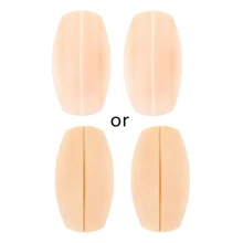 1 пара Мягкий силиконовый женский бюстгальтер ремень держатель Нескользящие подплечники облегчение боли