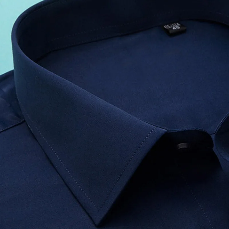 FAISIENS 8XL 9XL Мужская рубашка большого размера формальная с длинным рукавом Большая