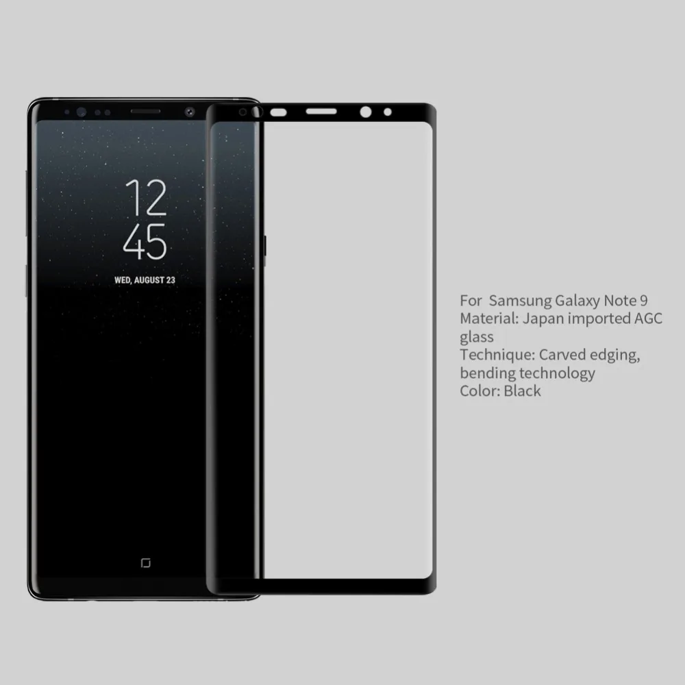 Для samsung Galaxy Note 9 Nillkin CP+ Max полное покрытие 3D Закаленное стекло протектор экрана для samsung S10 Plus Note 9 стекло Nilkin