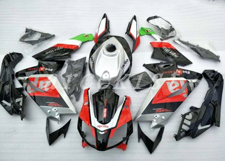 Впрыска ABS Полный комплект обтекателя подходит для Aprilia RS125 06 07 08 09 10 11 RS 125 2006 2007 2010 2011 Обтекатели обычные итальянские