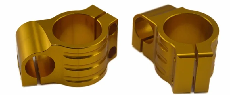 Универсальный, 7/8 дюймов, 22 мм CNC алюминиевый зажим на рулевую вилку 33 мм, 35 мм, 37 мм, 41 мм, 50 мм, с регулировкой, для мотоцикла