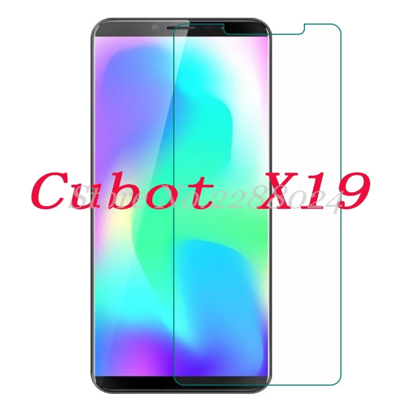 Смартфон 9H закаленное стекло для Cubot X19 Взрывозащищенная защитная пленка экрана