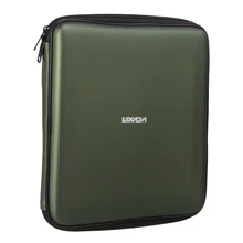 Lixada Рыболовная Сумка, коробка для рыболовных снастей, мягкий чехол для хранения с сигнализацией укуса, защитный ящик для рыболовных инструментов, Аксессуары для рыбалки