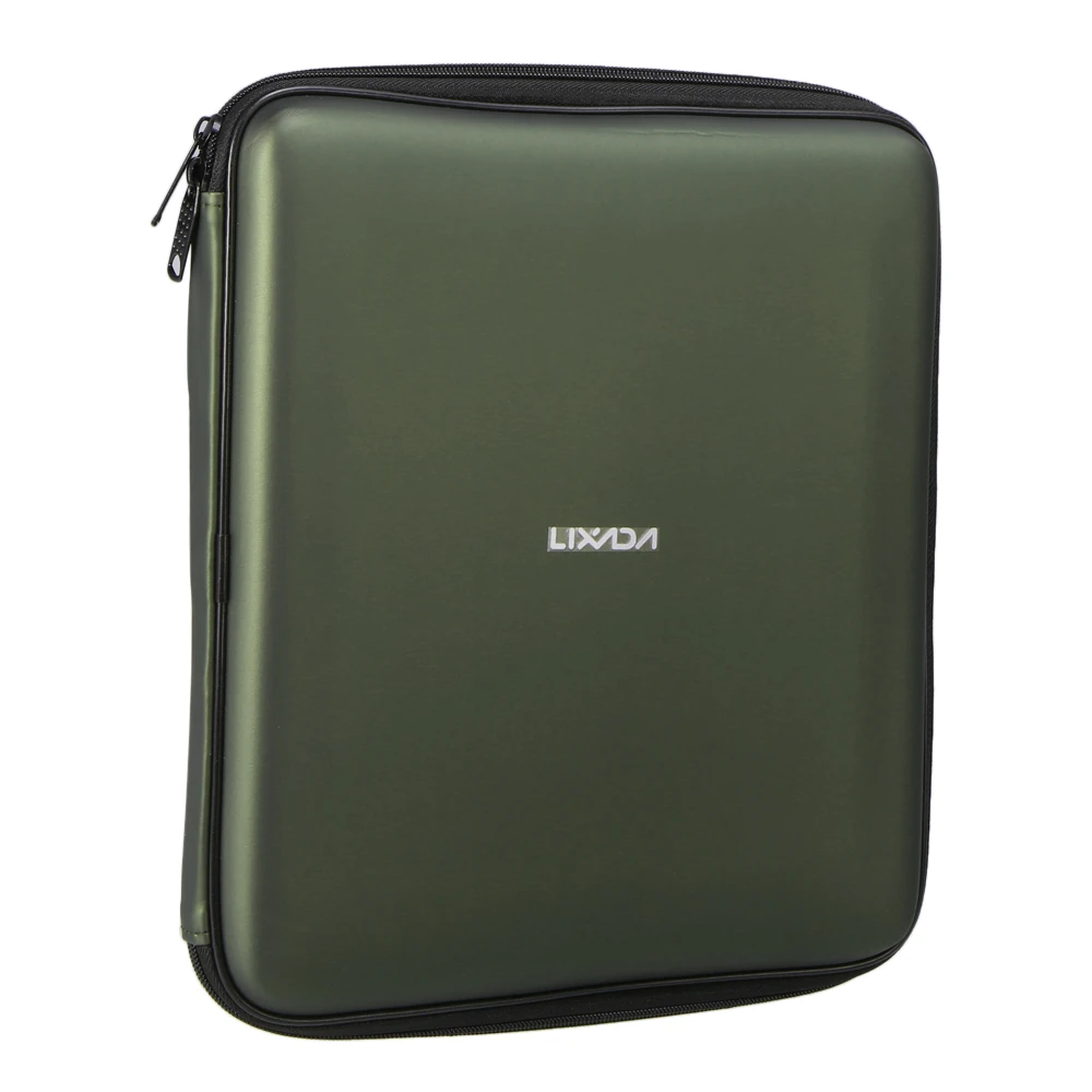 

Lixada fishing bag Fishing Tackle Box Padded Bite Alarm Storage Case Fishing Tool Protection Box for Pesca Fishing Accessories