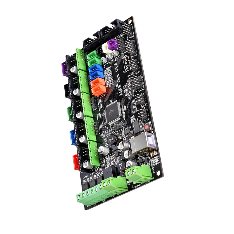 Bigtreetech 3d принтер запчасти Mks Gen V1.4 материнская плата Mega 2560 Ramps 1,4 Плата управления совместима A4988/Drv8825/Tmc2100/Tmc21