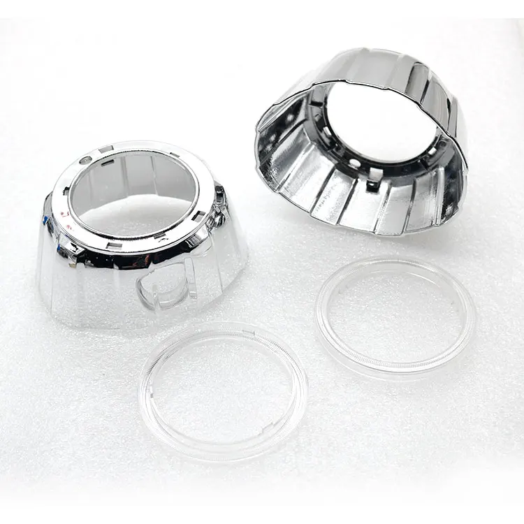 

2pcs shrouds mask and cover for Sanvi V2 Projector Lens Headlights mini size mask with PC ring