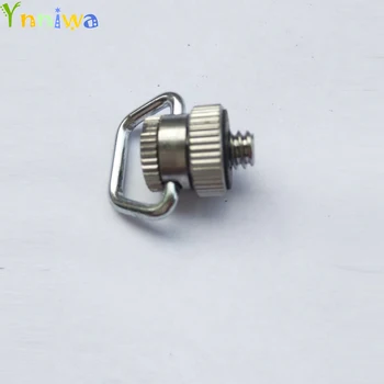 

10pcs/lot Shoulder strap connecting fastener base fixed screw clasp SLR camera 1/4 screw camera pendant screw