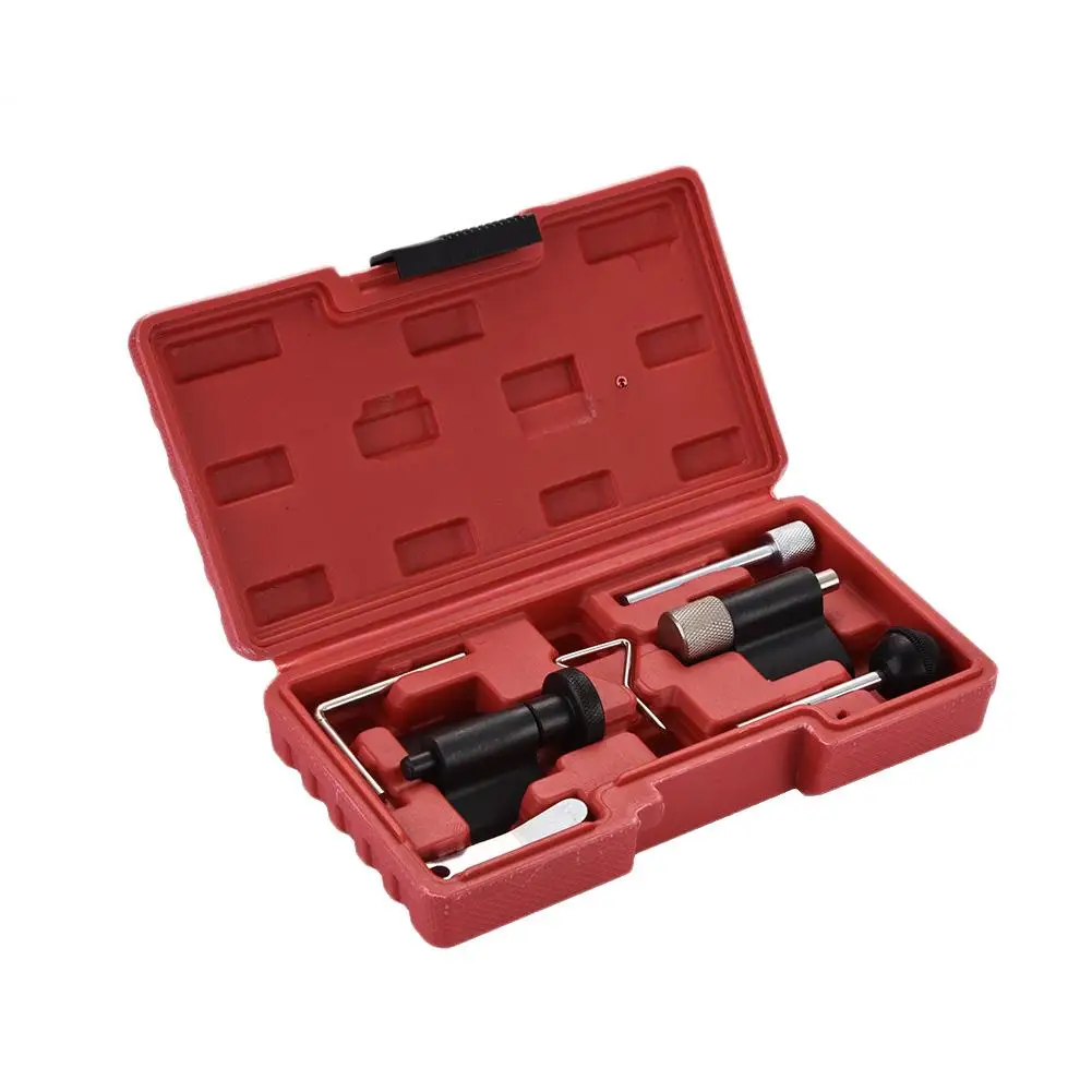 Best Q Diesel Engine Timing Cam Camshaft Alignment Crank Locking Tool Set for VW Audi SEAT Skoda with 1.9L 2.0LTDI PD DOHC Engine