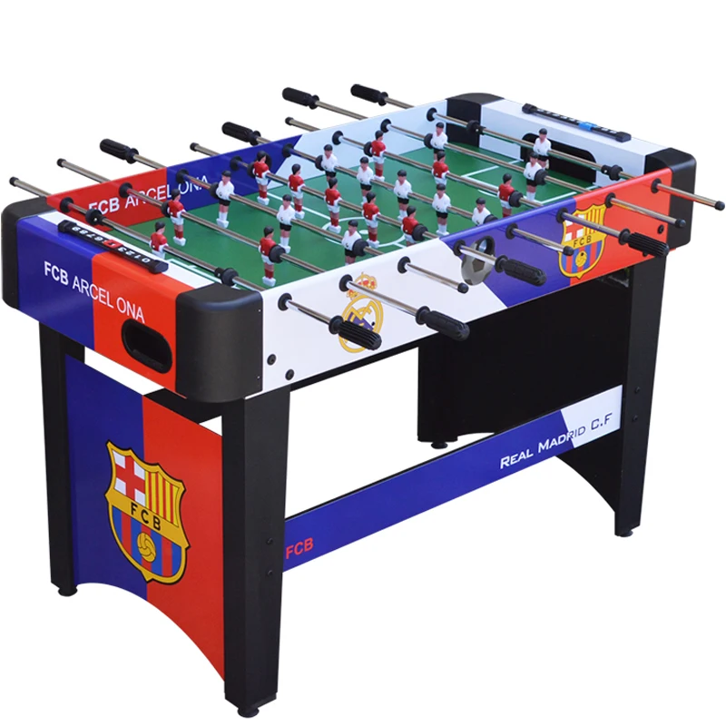 

Direct Saling America Brand Foosball Machine Soccer Table Parent-child Wooden Eight-bar Football Table Gifts Bars Party PK Game