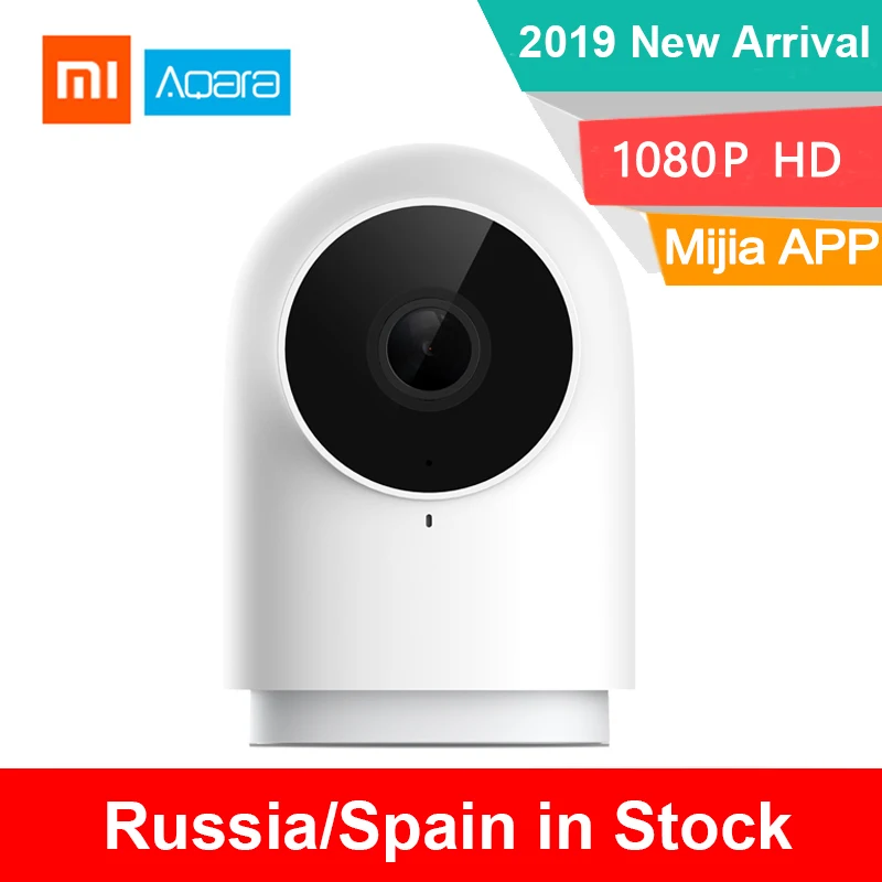 Original 2019 1080P Xiaomi Aqara Smart Camera G2 Gateway Edition Zigbee Linkage IP Wifi Wireless Cl