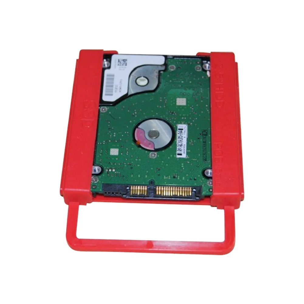 Защитный чехол для жесткого диска 2," до 3,5" SSD HDD Кронштейн монтажный адаптер красный пластиковый держатель для крепления