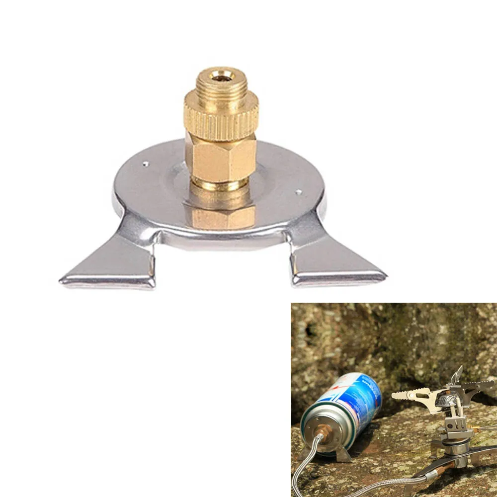 Outdoor Hiking Camping Stove Adapter Gas Burner Furnace Converter
