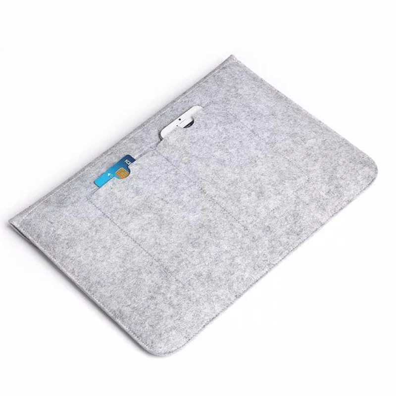 Мягкий шерстяной войлочный чехол для Xiaomi Lenovo HP Dell 13 3 14 15 6 Apple Macbook Air Pro Retina 11 12