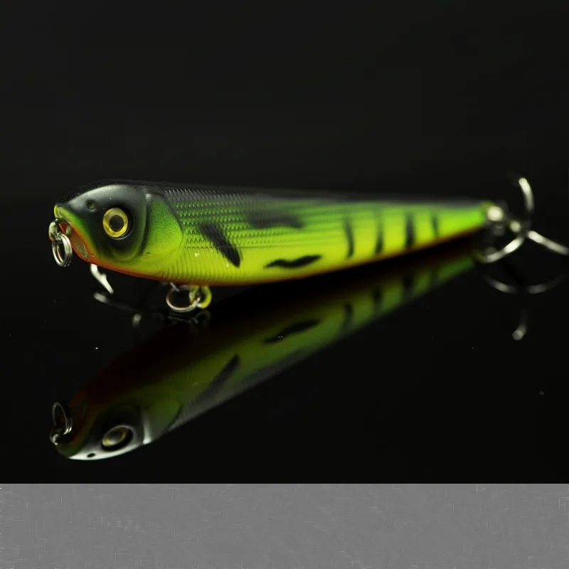 

Fishing Floating Pencil Lure Topwater Walk Dog Mustad Hook Artificial Hard Bait Lures 8.5cm/9g