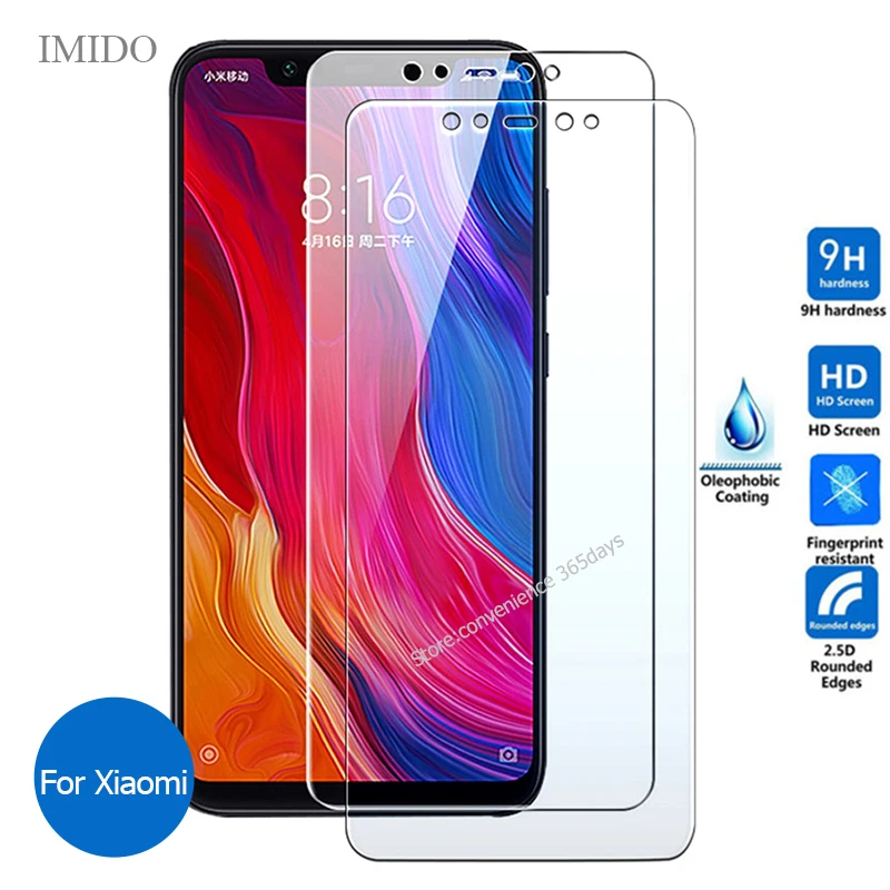 Закаленное стекло для Xiaomi Mi 9 Se 9T Pro 8 Lite A2 Black Shark 2 защитная пленка экрана Xiao Mi9 Mi9T Mi8