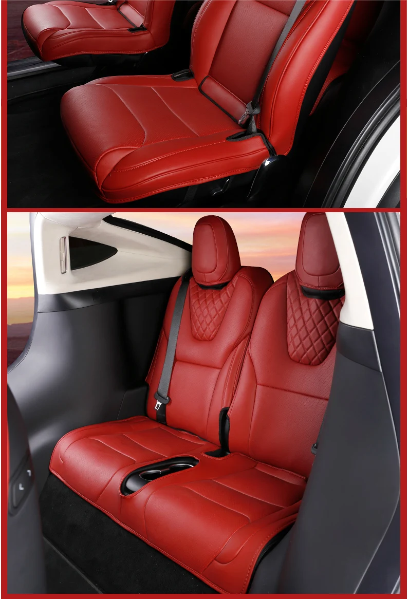 Lsrtw2017 Роскошный чехол на сиденье автомобиля подушка для tesla модель x