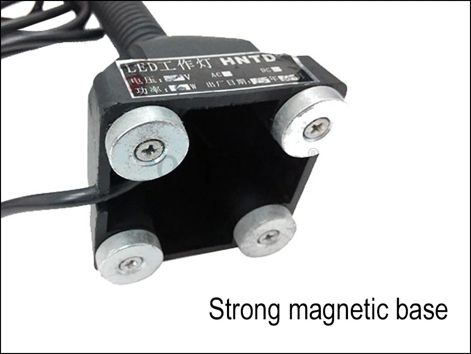 HNTD TD03  4W 110V 220V Auminum Shell LED Machine Work Light Soft Rod Light Milling Machine Light work lamp Waterproof 7