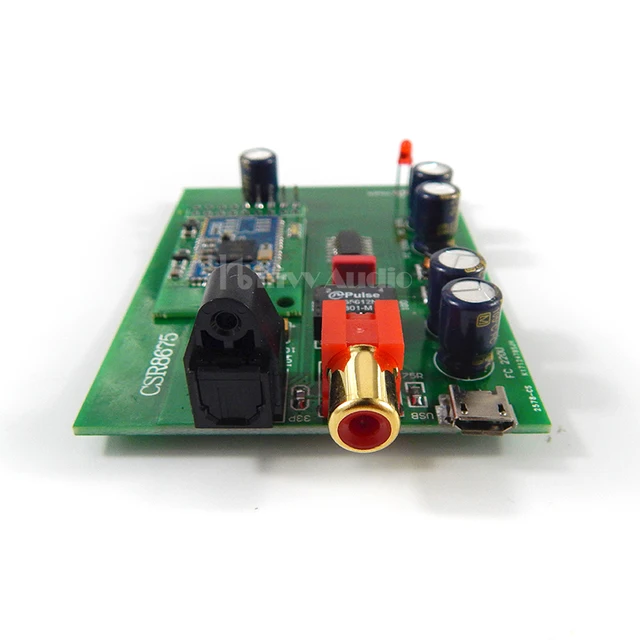 HiFi audio CSR8675 Bluetooth 5.0 receive decoder amplifier coaxial Optical fiber output Digital Interface