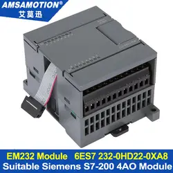 EM232 4AO модуль расширения применяются к Siemens S7-200 PLC 4 Выход аналоговый модуль 6ES7 232-0HD22-0XA8